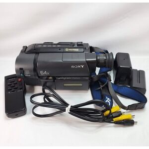 AS-IS Sony Handycam Vision CCD-TRV15 8mm Video Camcorder FOR‎ PARTS OR REPAIR
